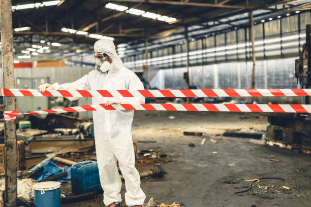Professional Infectious Disease Decontamination technician working in Mascotte, FL